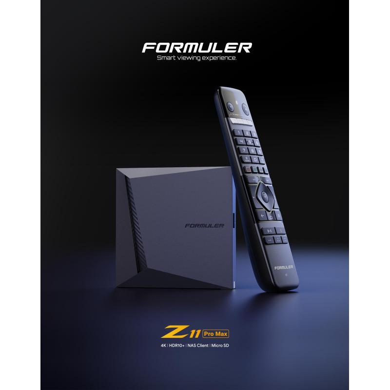  Formuler Z11 Pro Max Android 11 Wireless AX 2x2 Gigabit LAN 4GB  Ram 32GB ROM 4K with Bluetooth BT1 Remote Control Edition : Electronics