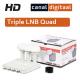Triple LNB Quad canal digitaal