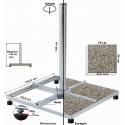 Antenna and parabolic mounting frame