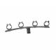 Fixation Support 4 Lnbs - Relier Jusqu A 4 Tetes Dans Maximum 34 Degre D Ecart